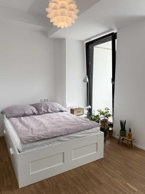 Moderne Wohnung in City-Nähe mit Balkon in Sachsenhausen Nord