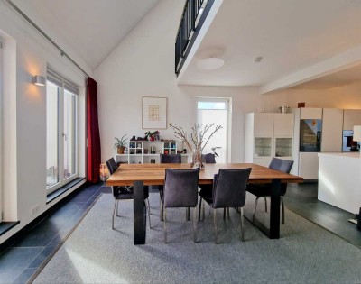 Luxuswohnen auf zwei Etagen mit Galerie und Dachterrasse