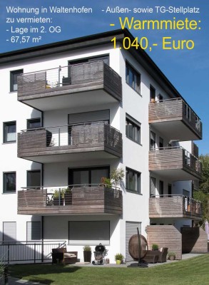 Exklusive, neuwertige 2-Zimmer-Wohnung mit gehobener Innenausstattung in Waltenhofen inkl. Stellplät