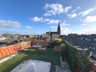 Stylische  Eigentumswohnung für Kreative mit traumhafter Dachterrasse über den Dächern von Kevelaer!