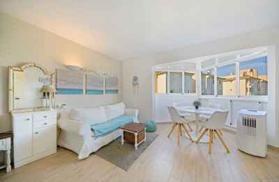 Mallorca: Schönes Studio mit seitlichem Meerblick in Cales de Mallorca