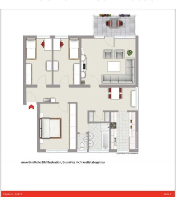 Große helle 4,5 Zimmer wohnung