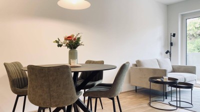 Voll Möblierte Wohnung für Kurzzeitvermietung - Moderne Zwei Zimmer Wohnung mit Balkon in Krems