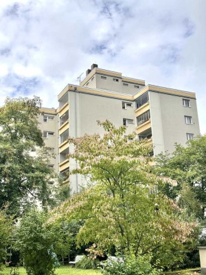 Helle 3-Zimmerwohnung mit Alpenblick in Oberschleißheim