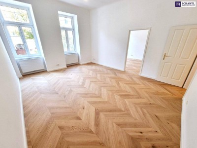 Mehr Stil pro Quadratmeter - Wohnen mit Fischgrätflair! Erstbezug + Traumhaft schönes Altbauhaus + Perfekte Infrastrukur und Anbindung + Neue Einbauküche! Jetzt zugreifen!