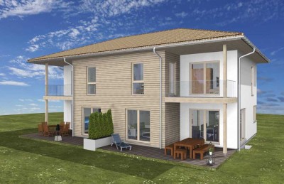 Doppelhaus mit großzügigem Kellerbereich - Bauen mit Freunden oder Familie
