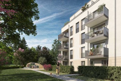 PREISAKTION: Schöne 1,5-Zimmer-Wohnung mit smartem Grundriss und Terrasse