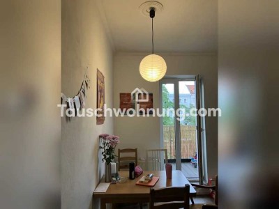 Tauschwohnung: 3-Raumwohnung mit Balkon und Gartennutzung