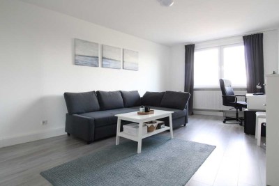 Perfekt für Singles oder Pendler!
Vollmöblierte 1-Zimmer Wohnung