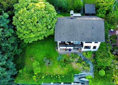 Freistehendes Einfamilienhaus auf großem Grundstückstück in Aussichtslage von Gaiberg