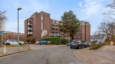 Helle 2-Zimmer-Wohnung mit Balkon in gepflegtem Mehrfamilienhaus