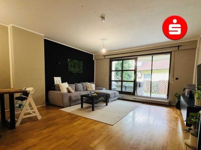 3-Zimmer-Wohnung mit Wintergarten & Gartenanteil!