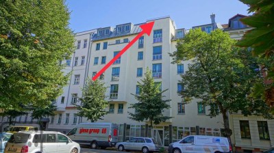 Gelegenheit: Ihre neue Dachterrasse über Schleußig!