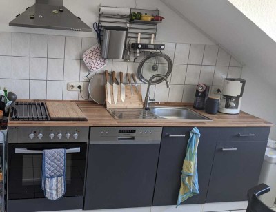 Helle, gemütliche  2-Zimmer-DG-Wohnung  in Bad Wörishofen- Gartenstadt