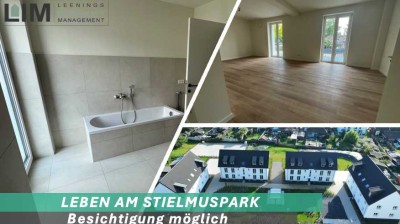 Ein Quartier, das begeistert - LEBEN AM STIELMUSPARK- Sonnenbalkon und traumhafte Küche