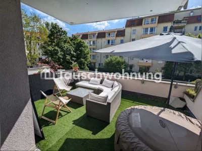 Tauschwohnung: Zentrumsnahe Wohnung mit Sonnenterrasse