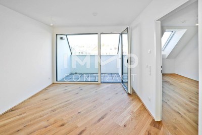 Moderne 2 Zimmer DG-Wohnung! Perfekte Starterwohnung mit Weitblick