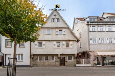 Vollvermietetes 3-FH im Zentrum von Lauffen a. N. – modernisiert, solide Rendite & viel Potenzial