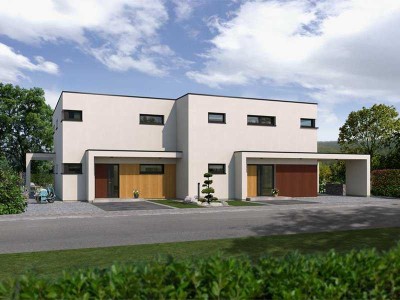 Ihr Zuhause wartet - modernes Doppelhaus mit Garten & eigenem Grundstück