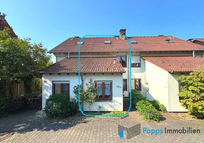 Raumwunder - Praktisch aufgeteiltes Reihenmittelhaus mit Kamin und kleinem Garten