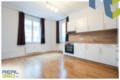 Optimale 2-Zimmer Wohnung mit möblierter Küche zu vermieten!