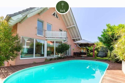 Zuhause ankommen – großzügiges Einfamilienhaus mit Einliegerwohnung & Pool
