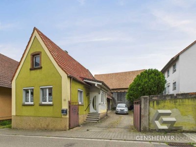 Freistehendes Haus mit Scheune, Garten und Nebengebäude – Viel Raum für Ihre Ideen