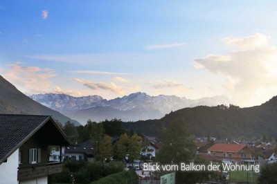 Ruhige 2-Zimmer-Wohnung mit Einbauküche in Oberau bei Garmisch