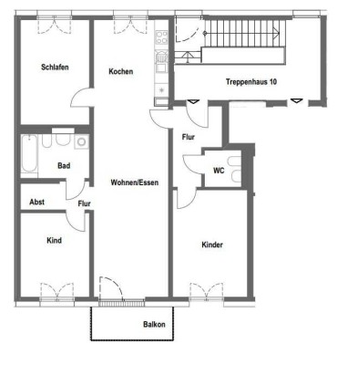 4 Zimmer Wohnung in der Herzo Base - Wohnberechtigungsschein der Stufe III unabdingbar!