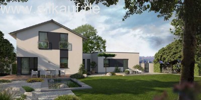 Bezahlbares Eigenheim statt Miete. Gestalte dein Wunschhaus mit uns inkl. Baugrund