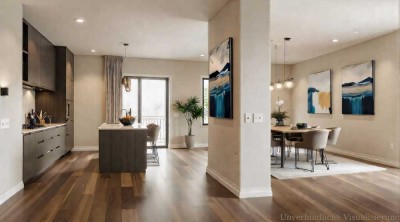 Provisionsfrei! Kernsanierte Vierzimmerwohnung mit Terrasse und Stellplatz - Erstbezug