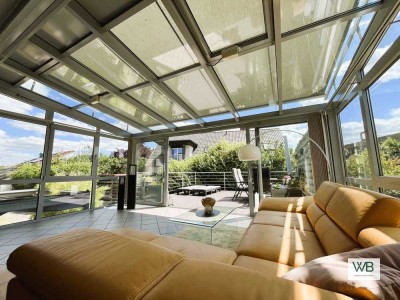 Exklusives Familienanwesen mit Wintergarten, Sauna & Pool–Wohnen und Vermieten in Cremlingen-Hordorf