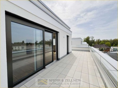 94447 Plattling - Moderne 4-Zi.-Penthouse-Whg. mit herrlicher Dachterrasse zum Erstbezug