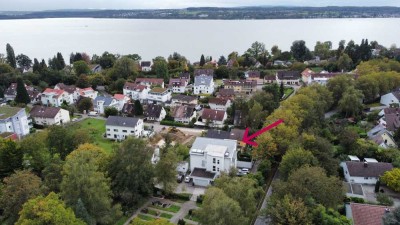 Geschmackvolle 4-Raum-EG-Wohnung mit gehobener Innenausstattung mit Balkon/EBK am Bodenseeufer