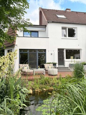 Moderne Wohlfühloase - Stilvolles Endreihenhaus am Naturschutzgebiet (provisionsfrei)