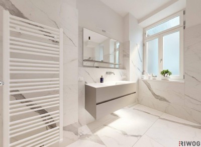 Wohnung mit touristischer Widmung nahe Schloss Schönbrunn | Prunkvolles 3-Zimmer Altbauapartment mit Loggia I 360° Rundgang