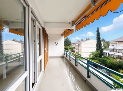 Schöne 2-Zimmer-Wohnung mit großem, sonnigem Balkon