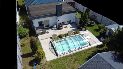 Ohne Makler - Wohnen, genießen im Bungalow mit Pool, Sommerhaus & viel Potenzial auf 1.000 m²