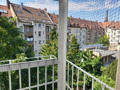 Helle 4-Zimmer-Altbau-Wohnung in der Karlsruher Oststadt, Sommerstraße