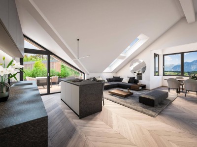 3-Zimmer Dachgeschosswohnung mit einzigartigem Ausblick