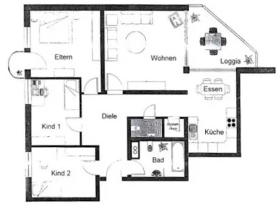 Erstbezug nach Sanierung 2025 – Stilvolle 4-Zimmer-Wohnung mit neuem Bad, hochwertigen Vinylböden &