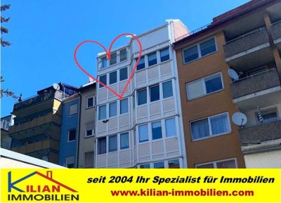KILIAN IMMOBILIEN! AUSSERGEWÖHNLICHE 3,5 ZI. MAISONETTE MIT 98 M² IN NBG -OSTSTADT! EBK*WINTERGARTEN