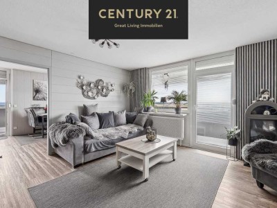 Schicke Wohnung mit herrlichem Weitblick und Schwimmbad im Haus