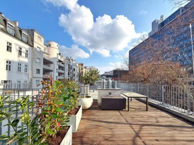 Gemütliche 3-Zimmer-DG-Wohnung mit Dachterrasse und Parkplatz bei der WKO