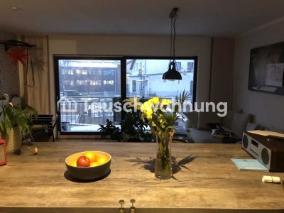 Tauschwohnung: Tausche zentrale und sonnige 2-Raumwohnung gegen 3-Raum