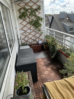 Charmante 1-Zimmer-Wohnung mit Balkon in zentraler Lage von Düsseldorf-Pempelfort