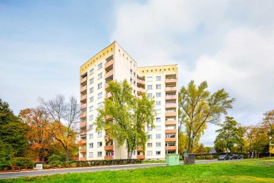 Hanau-Wolfgang: Gepflegte und vermietete 3-Zimmer-Wohnung mit Süd-West Loggia und tollem Grundriss