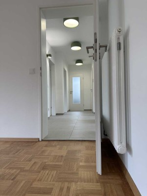 4-Zimmer Wohnung im Erdgeschoss mit Garten in Kahl am Main Heide