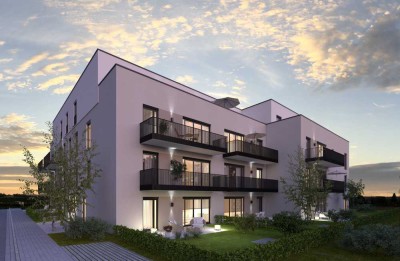 D5-LIVING in Germering - 3 Zimmer Penthouse-Wohnung mit 2 TG-Stellplätzen (kein Duplex)