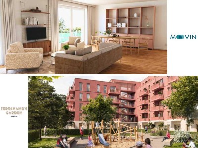 Schicke 2-Zi.-Whg. mit EBK und 2 BALKONEN im Neubauquartier 'Ferdinand's Garden'